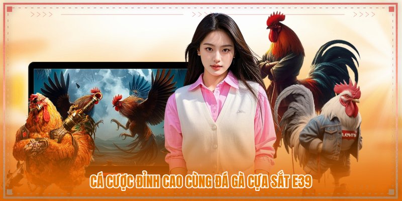 Cá cược đỉnh cao cùng đá gà cựa sắt E39